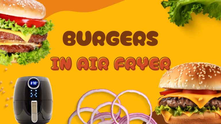 Burgers in Air Fryer
