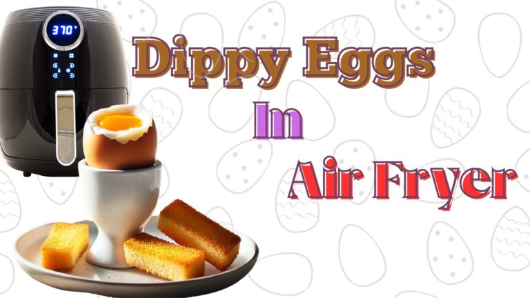 Dippy eggs in Air Fryer