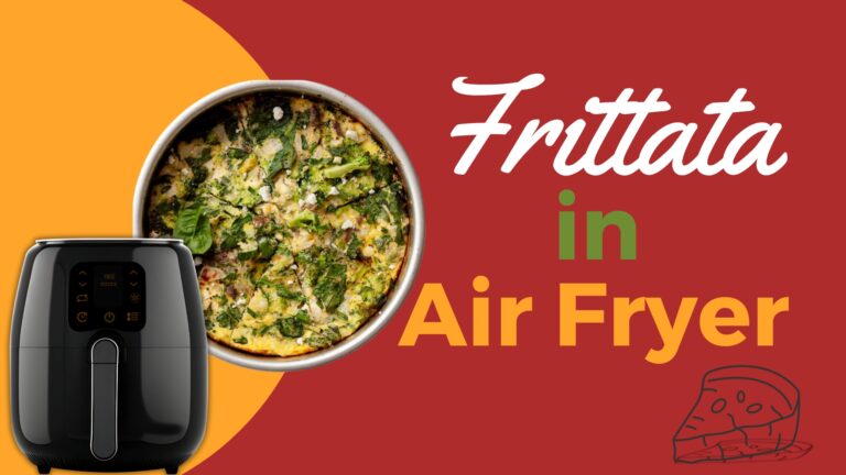 Air Fryer Frittata Recipe UK with Parchment Paper
